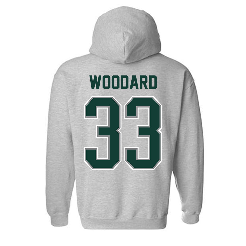 Michigan State - NCAA Women's Basketball : Juliann Woodard - NCAA® March Madness® 2025 Shersey Hooded Sweatshirt-1