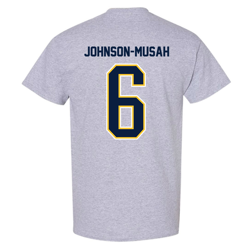 UC Berkeley - NCAA Women's Basketball : Isis Johnson-Musah - NCAA® March Madness® 2025 Shersey T-Shirt-1