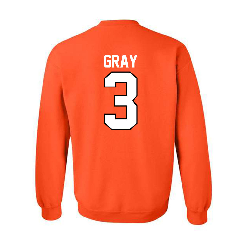 Oklahoma State - NCAA Women's Basketball : Micah Gray - NCAA® March Madness® 2025 Shersey Crewneck Sweatshirt-1
