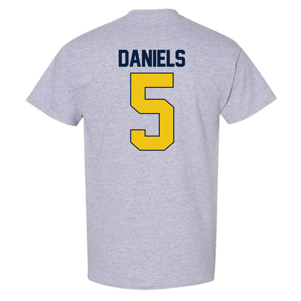 Michigan - NCAA Women's Basketball : Brooke Daniels - NCAA® March Madness® 2025 Shersey T-Shirt-1