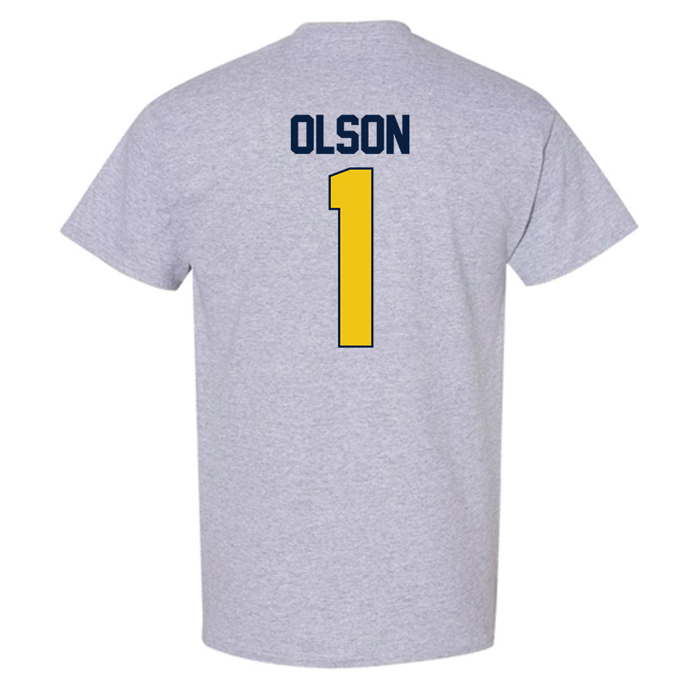 Michigan - NCAA Women's Basketball : Olivia Olson - NCAA® March Madness® 2025 Shersey T-Shirt-1