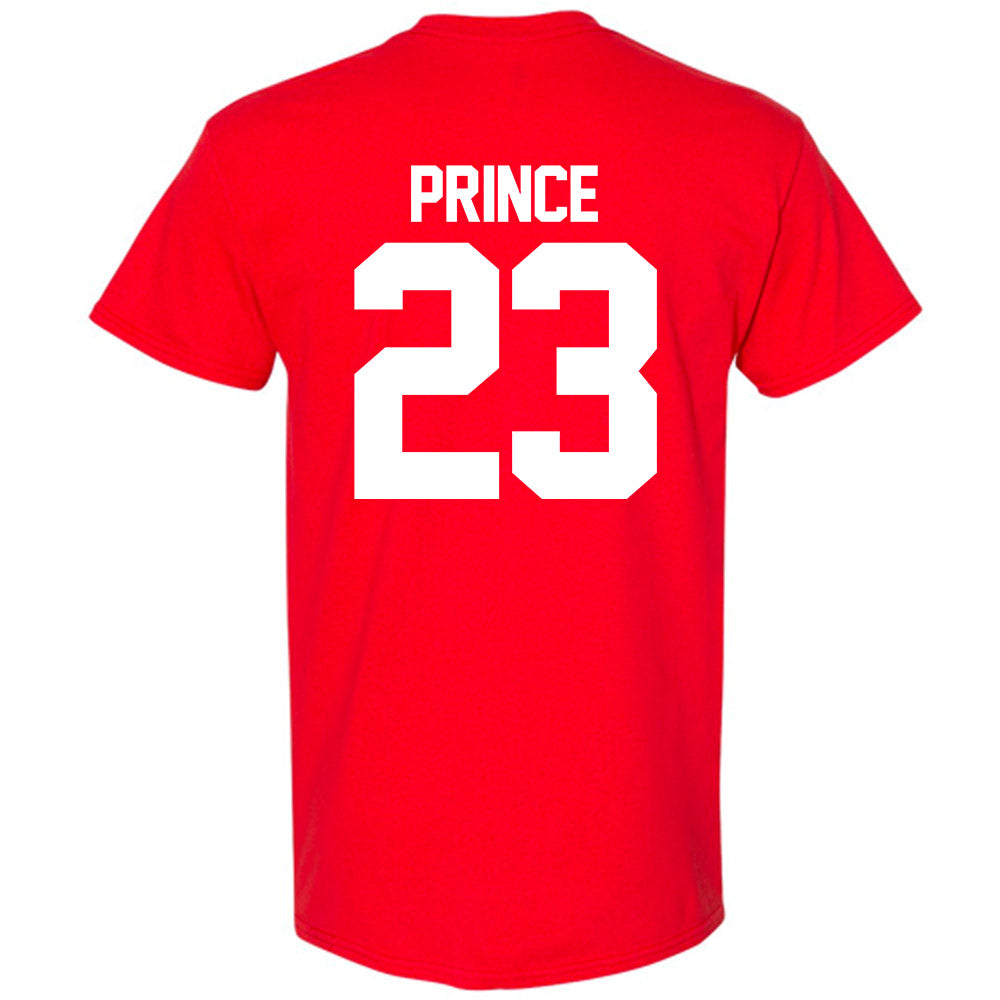Nebraska - NCAA Women's Basketball : Britt Prince - NCAA® March Madness® 2025 Shersey T-Shirt-1