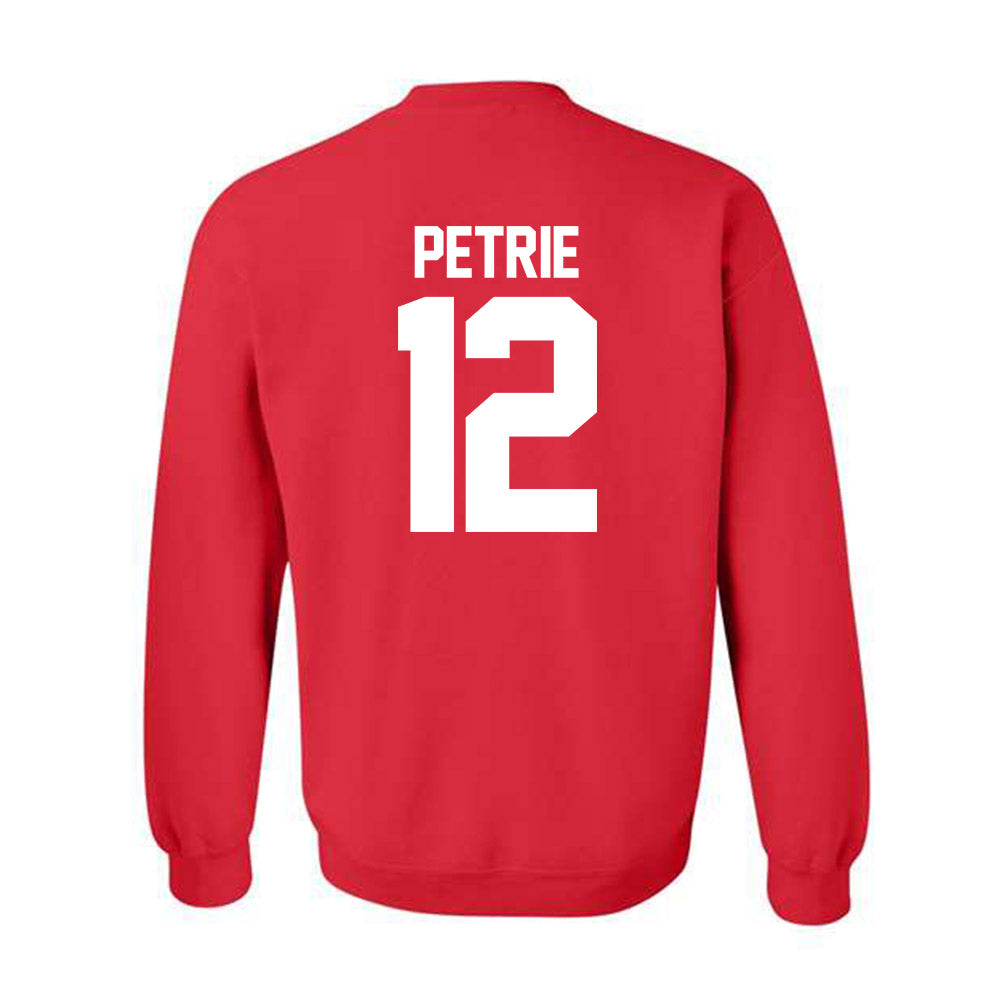 Nebraska - NCAA Women's Basketball : Jessica Petrie - NCAA® March Madness® 2025 Shersey Crewneck Sweatshirt-1