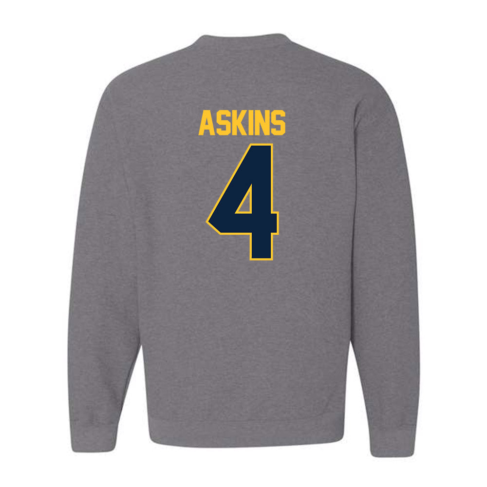 Murray State - NCAA Women's Basketball : Jaidynn Askins - NCAA® March Madness® 2025 Shersey Crewneck Sweatshirt-1