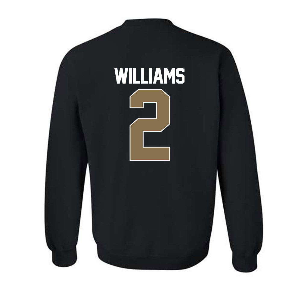 Bryant - NCAA Men's Basketball : Khalil Williams - Crewneck Sweatshirt-1