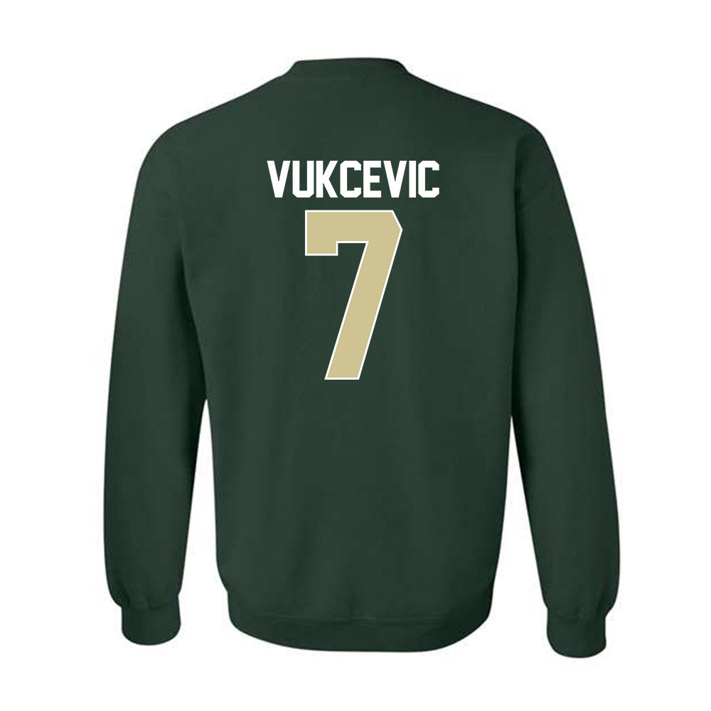 USF - NCAA Women's Basketball : Lana Vukcevic - NCAA® March Madness® 2025 Shersey Crewneck Sweatshirt-1