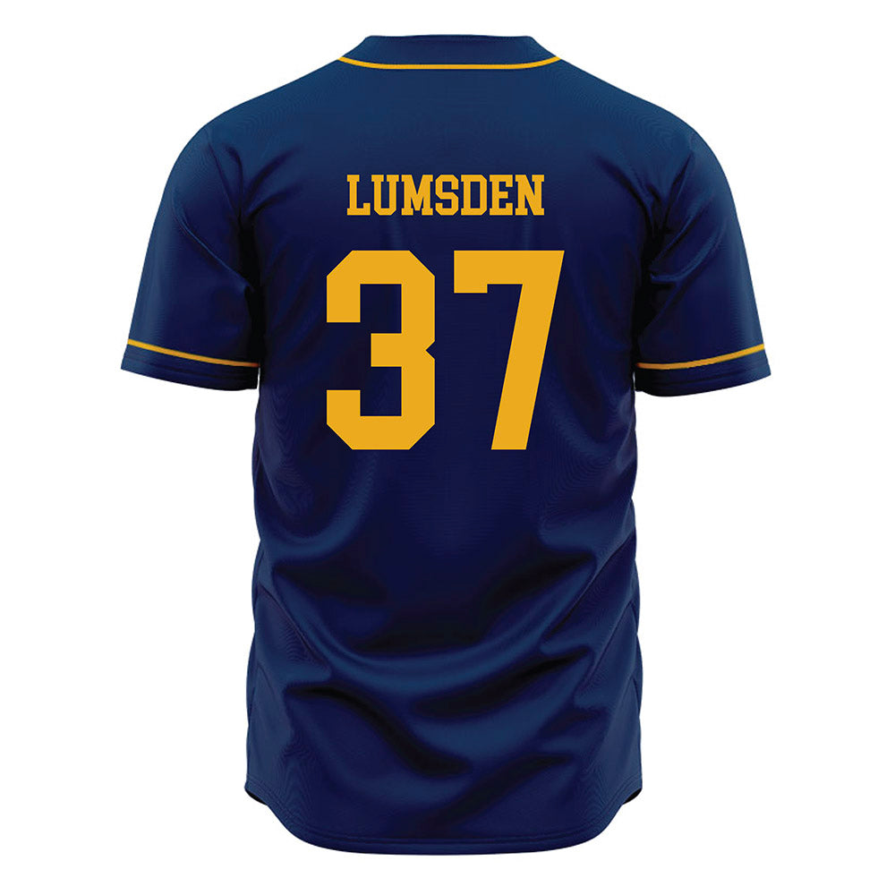 West Virginia - NCAA Baseball : Benjamin Lumsden - Home Jersey-1