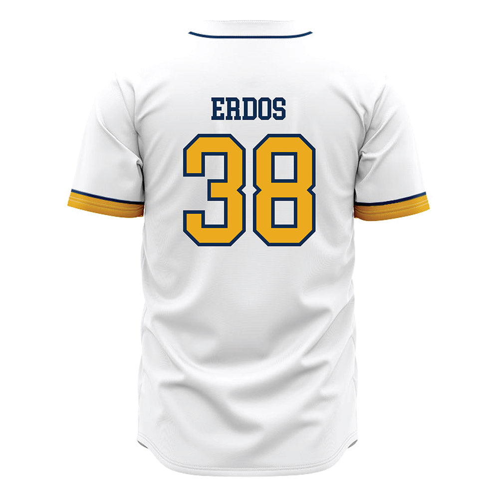 West Virginia - NCAA Baseball : Creed Erdos - Away Fashion Jersey-1
