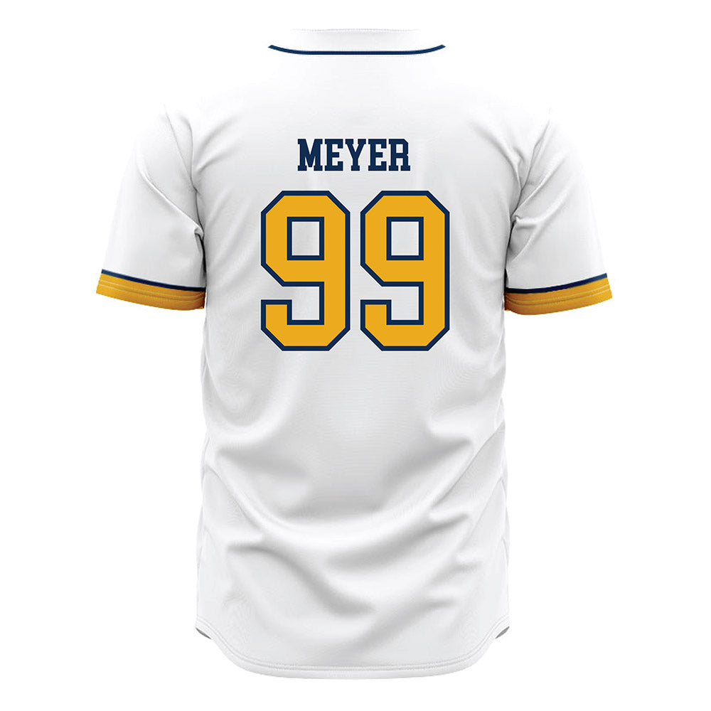 West Virginia - NCAA Baseball : Chase Meyer - Away Fashion Jersey-1