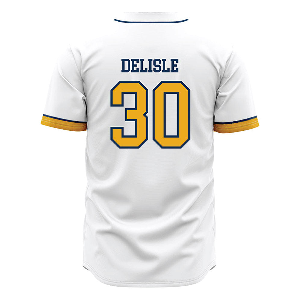 West Virginia - NCAA Baseball : Tucker DeLisle - Away Fashion Jersey-1