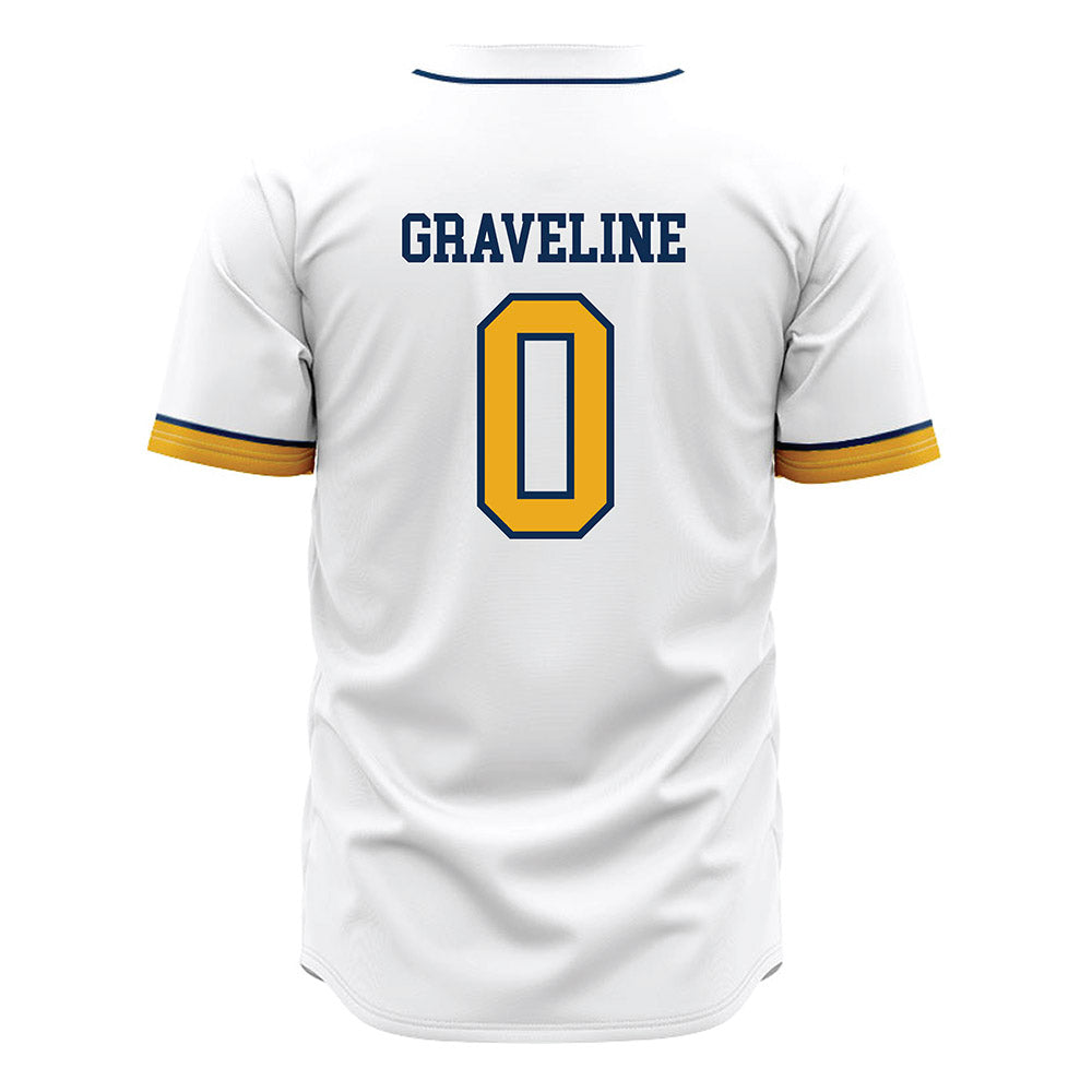 West Virginia - NCAA Baseball : Matthew Graveline - Away Fashion Jersey-1