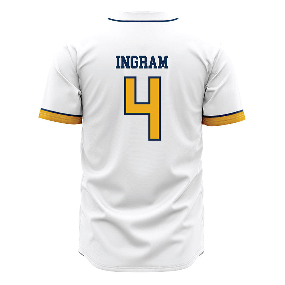 West Virginia - NCAA Baseball : Jackson Ingram - Away Fashion Jersey-1