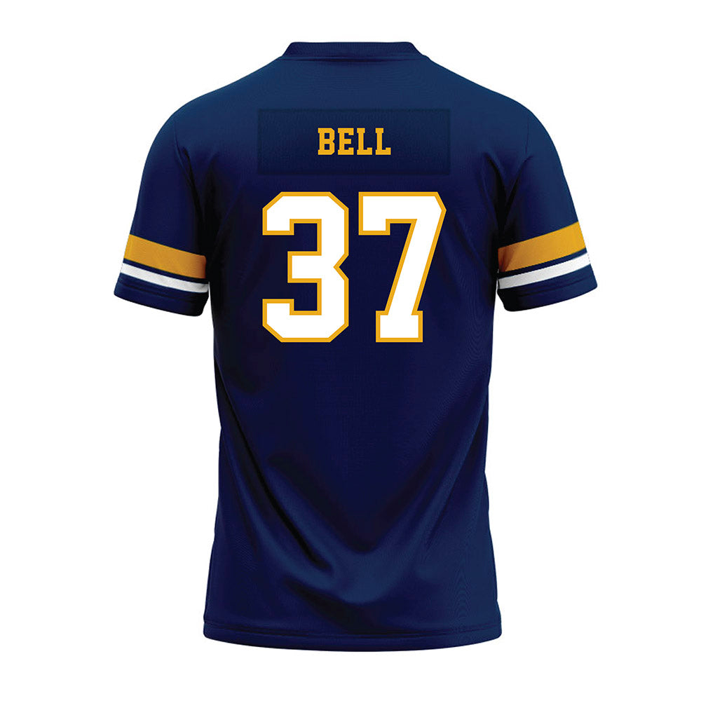 West Virginia - NCAA Football : Jayden Bell - Blue Premium Football Jersey-1