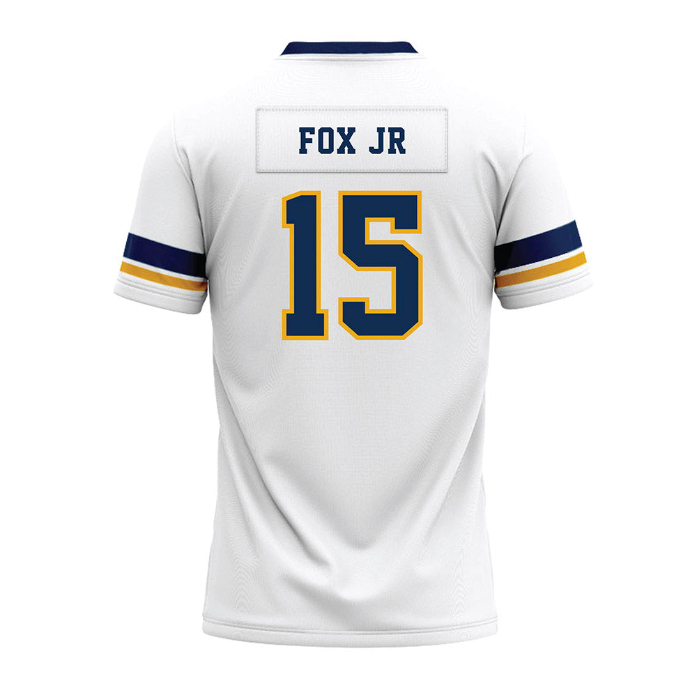 West Virginia - NCAA Football : Scotty Fox Jr - White Premium Football Jersey-1