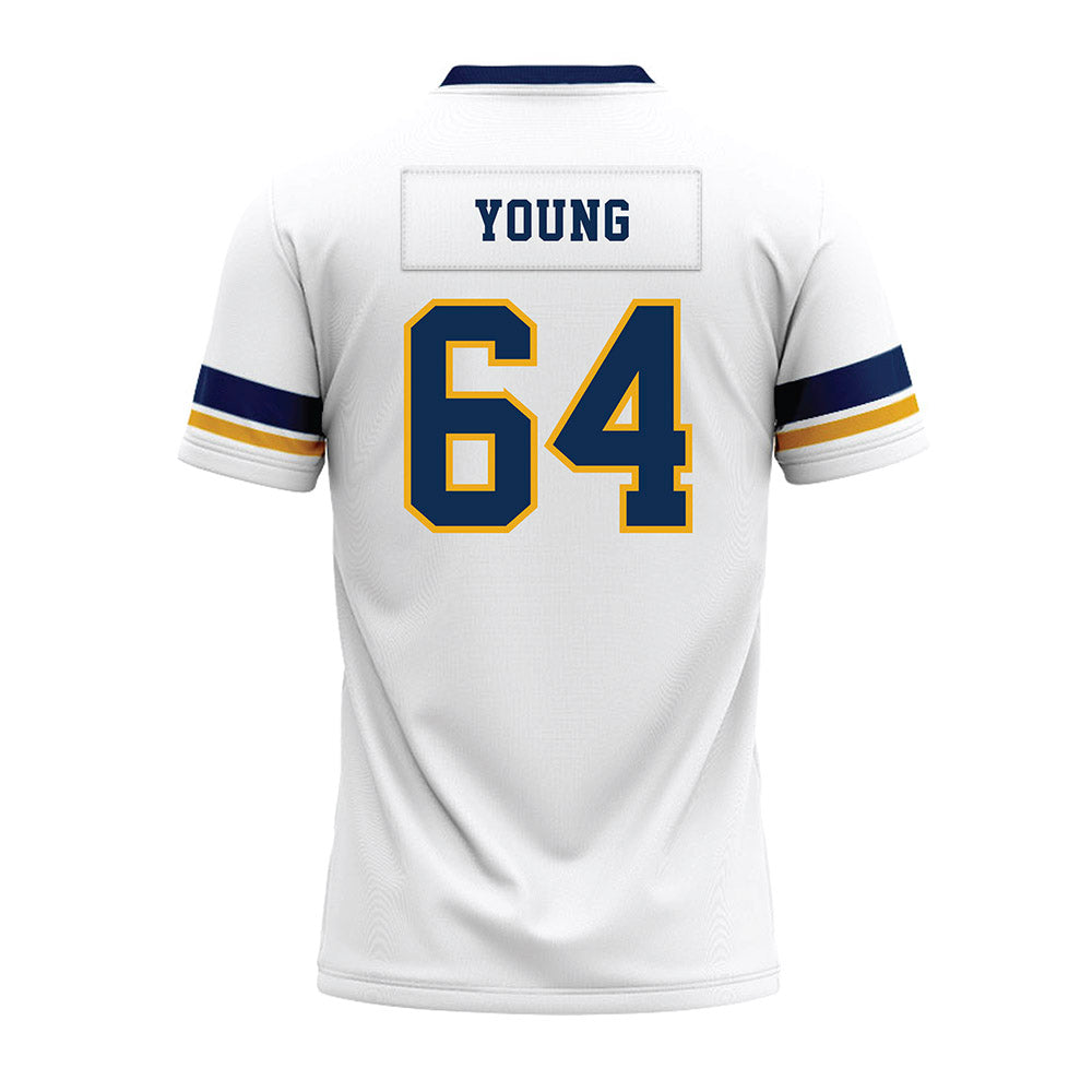 West Virginia - NCAA Football : Cooper Young - White Premium Football Jersey-1