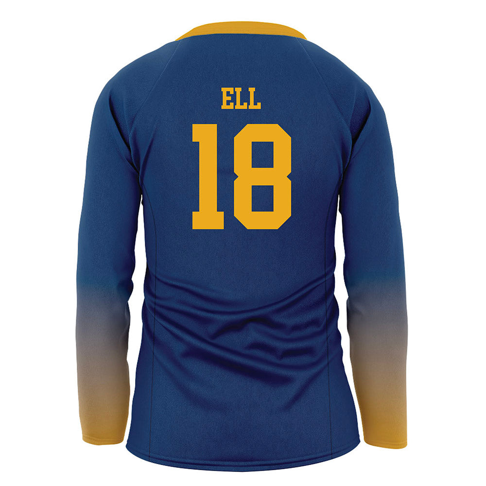 West Virginia - NCAA Women's Volleyball : Adrian Ell - Home Volleyball Jersey-1