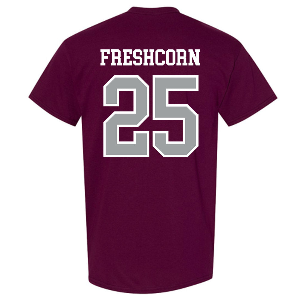 Texas A&M - NCAA Baseball : Clayton Freshcorn - Sports Shersey T-Shirt-1
