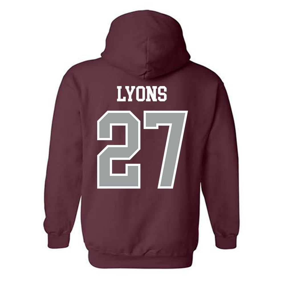 Texas A&M - NCAA Baseball : Gavin Lyons - Sports Shersey Hooded Sweatshirt-1