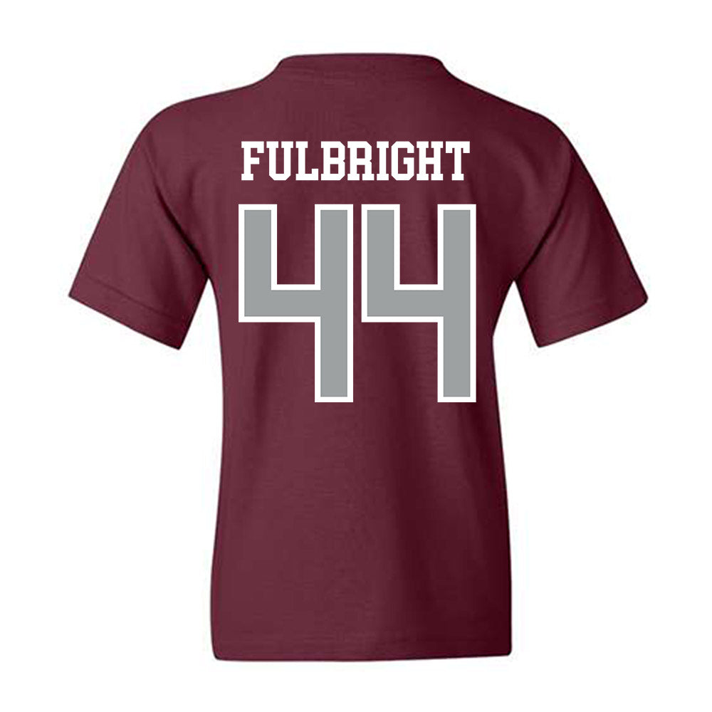 Texas A&M - NCAA Baseball : Cooper Fulbright - Sports Shersey Youth T-Shirt-1