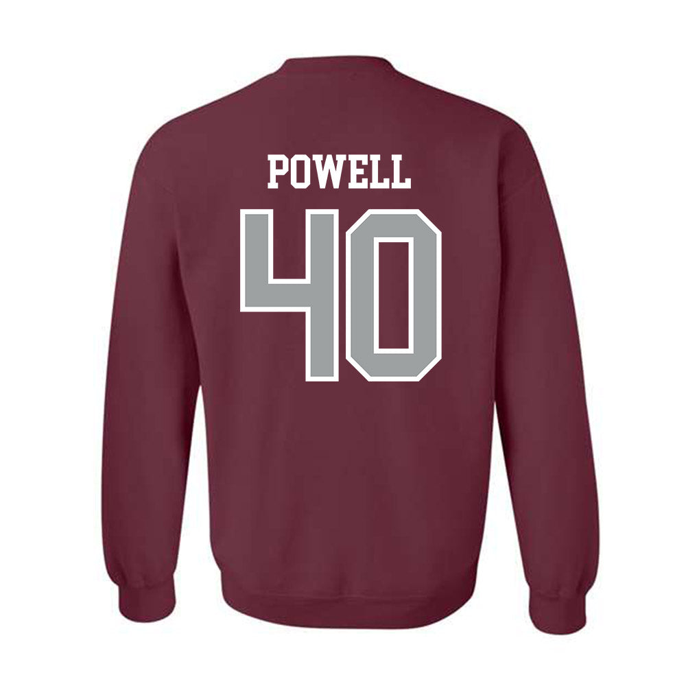 Texas A&M - NCAA Baseball : Cooper Powell - Sports Shersey Crewneck Sweatshirt-1
