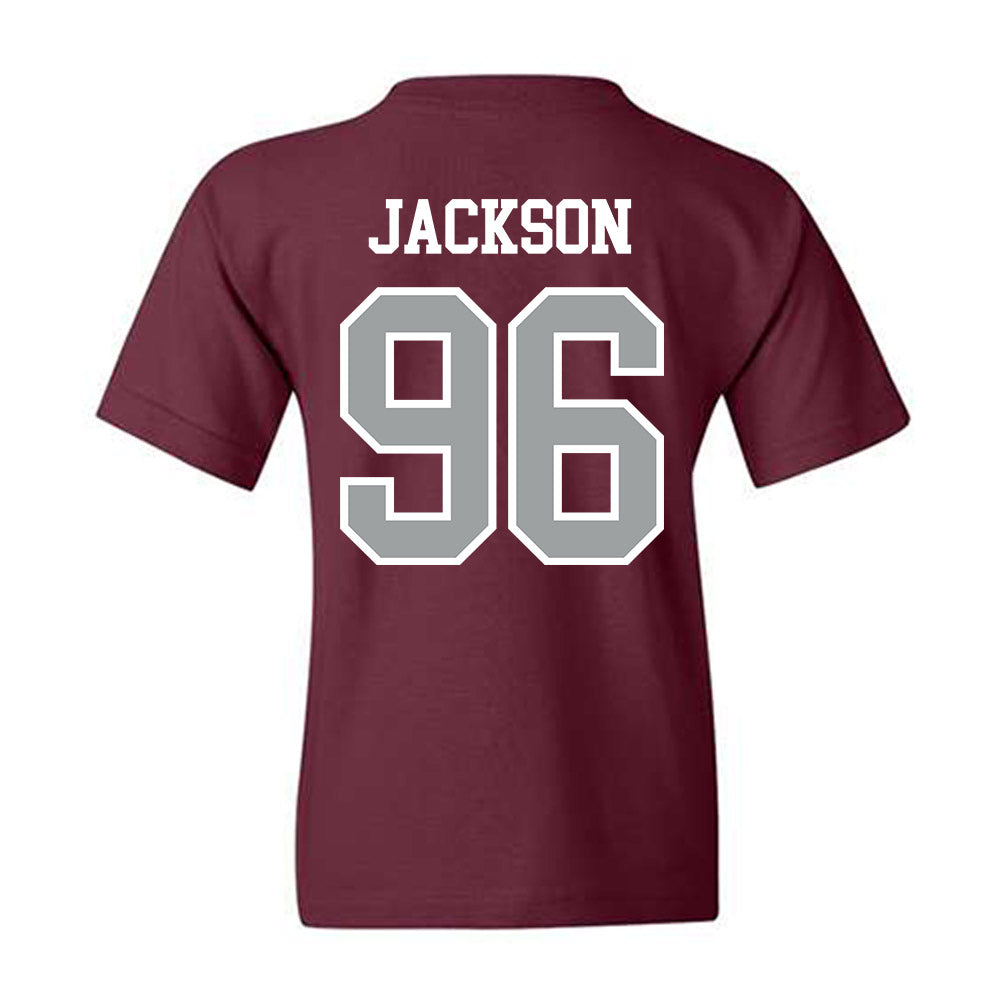 Texas A&M - NCAA Football : Nathan Jackson - Sports Shersey Youth T-Shirt-1