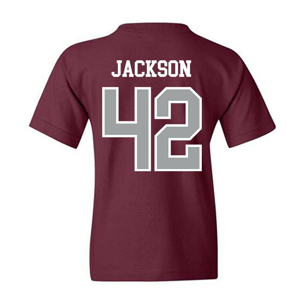 Texas A&M - NCAA Football : Kendall Jackson - Sports Shersey Youth T-Shirt-1
