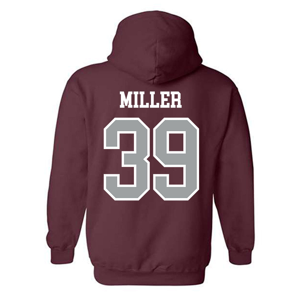 Texas A&M - NCAA Football : Luke Miller - Sports Shersey Hooded Sweatshirt-1
