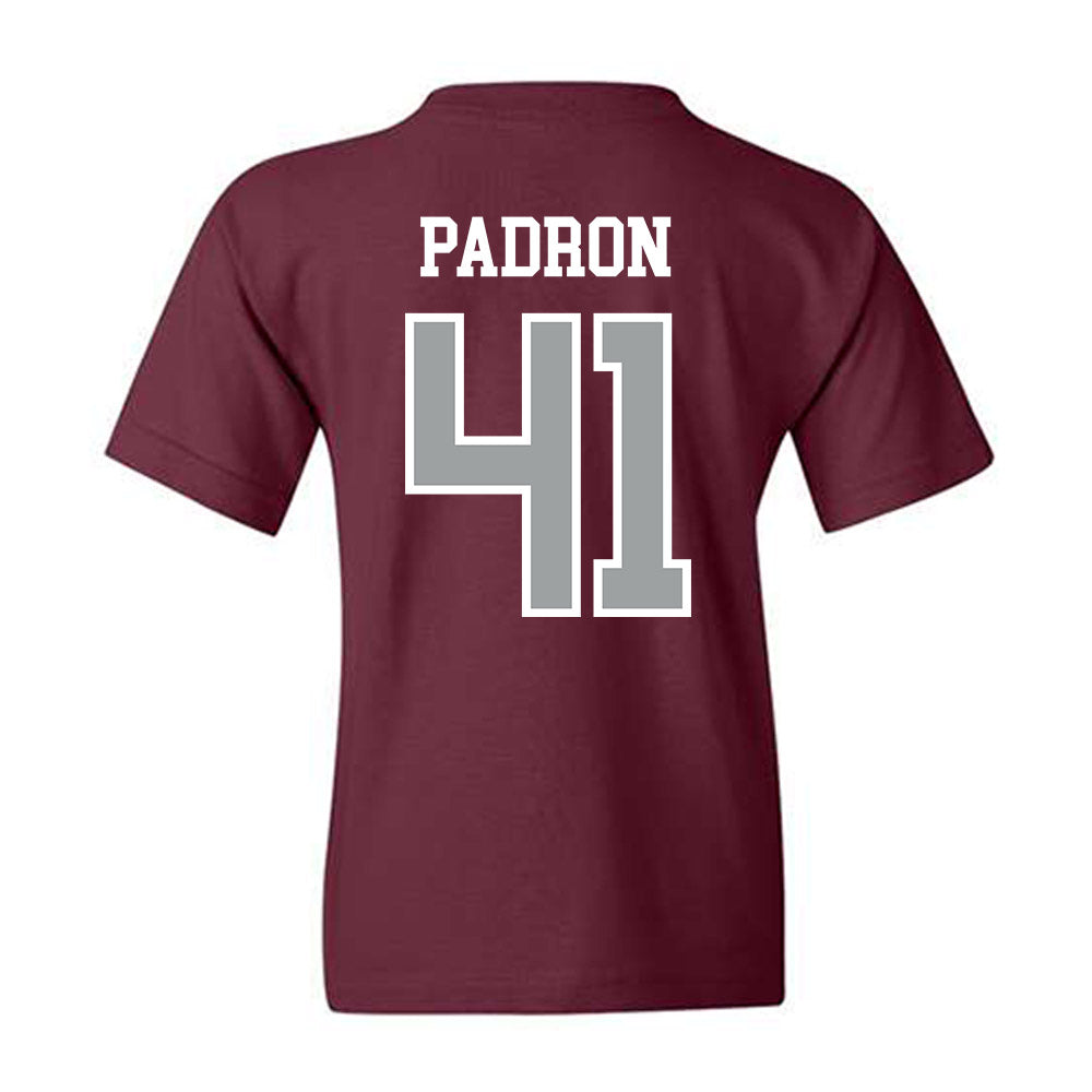 Texas A&M - NCAA Football : Liam Padron - Sports Shersey Youth T-Shirt-1