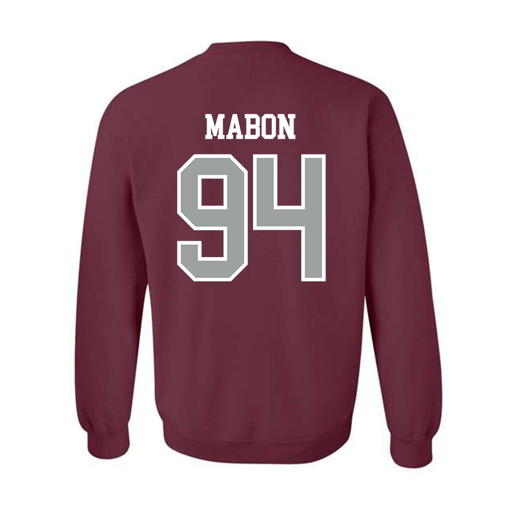 Texas A&M - NCAA Football : Nathan Mabon - Sports Shersey Crewneck Sweatshirt-1