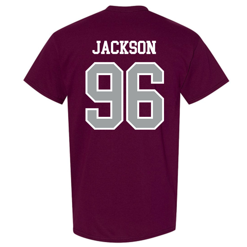 Texas A&M - NCAA Football : Nathan Jackson - Sports Shersey T-Shirt-1