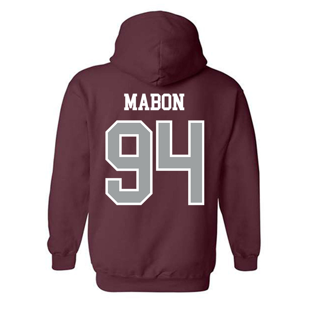 Texas A&M - NCAA Football : Nathan Mabon - Sports Shersey Hooded Sweatshirt-1