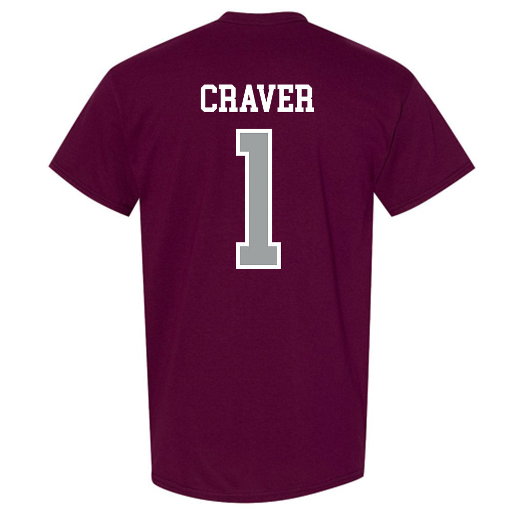 Texas A&M - NCAA Football : Mario Craver - Sports Shersey T-Shirt-1
