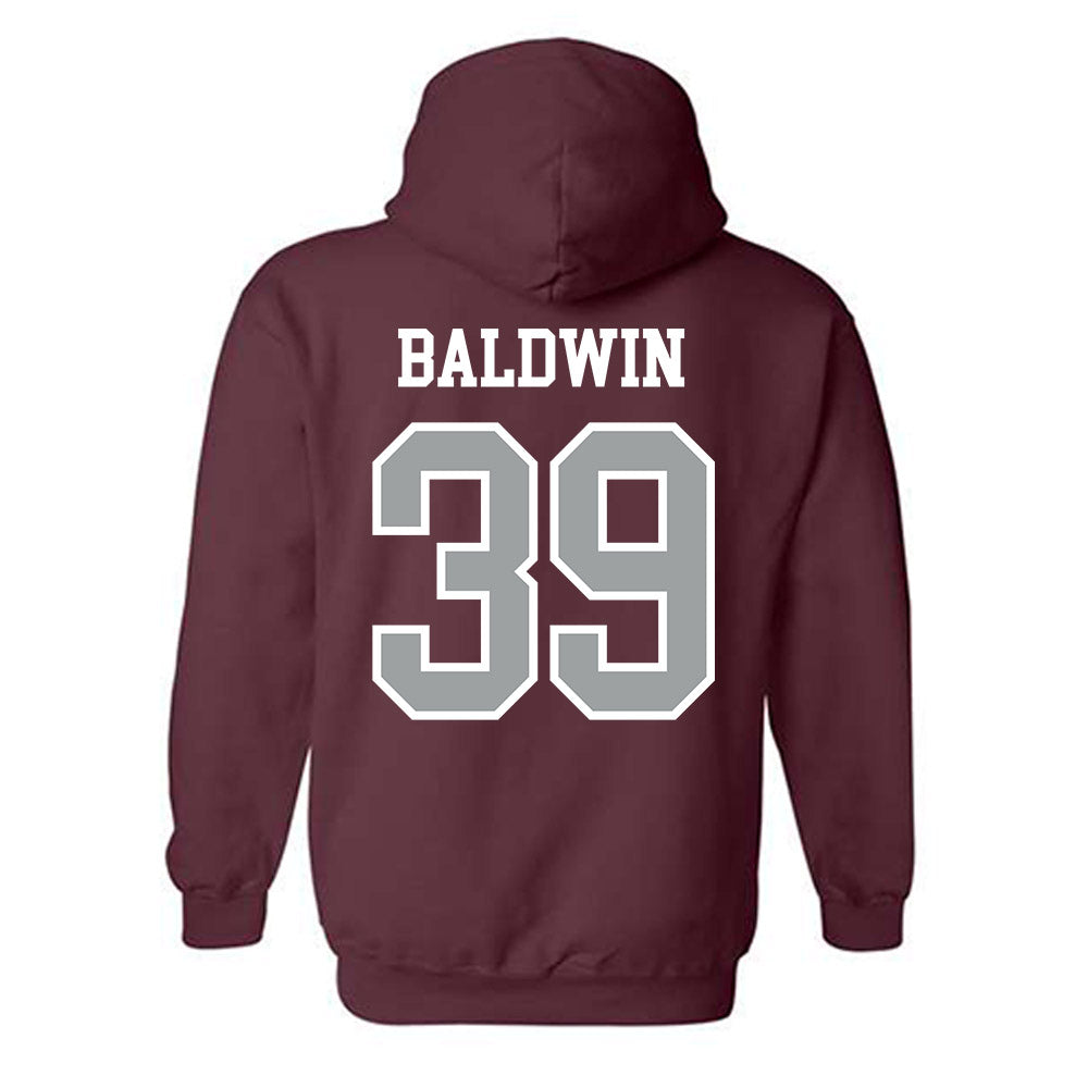 Texas A&M - NCAA Softball : DeeDee Baldwin - Sports Shersey Hooded Sweatshirt-1