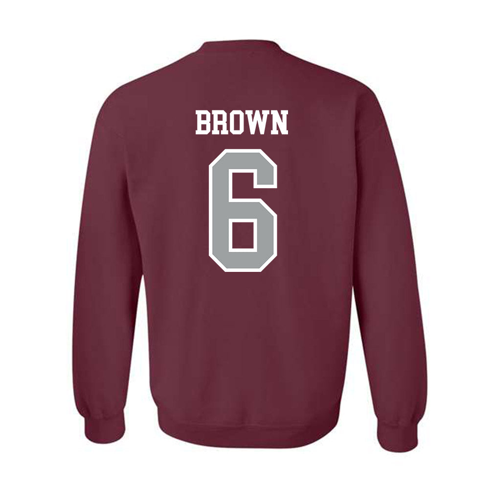 Texas A&M - NCAA Softball : Taylor Brown - Sports Shersey Crewneck Sweatshirt-1