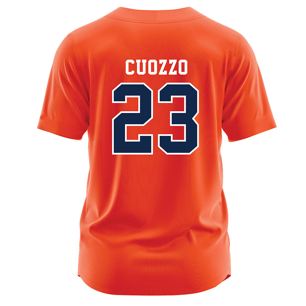 Virginia - NCAA Softball : Julia Cuozzo - Orange Jersey-1
