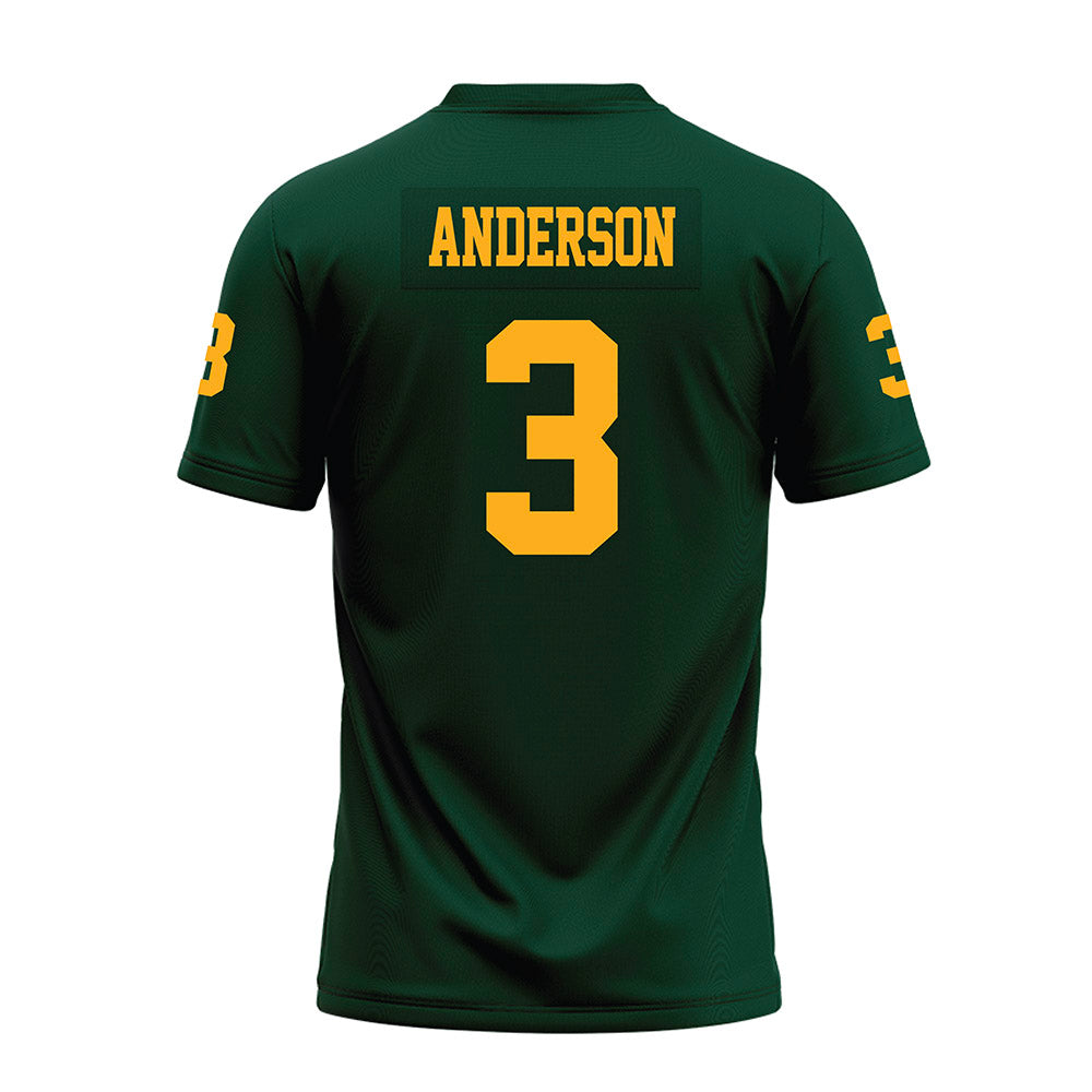 Wayne State - NCAA Football : Sterling Anderson - Green Premium Football Jersey-1