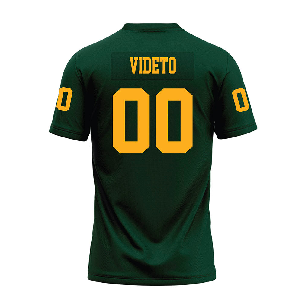 Wayne State - NCAA Football : Brody Videto - Green Premium Football Jersey-1