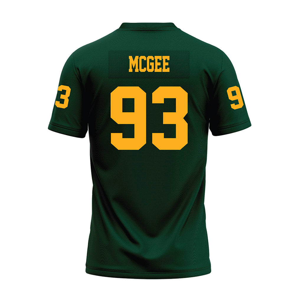 Wayne State - NCAA Football : Roshaun McGee - Green Premium Football Jersey-1