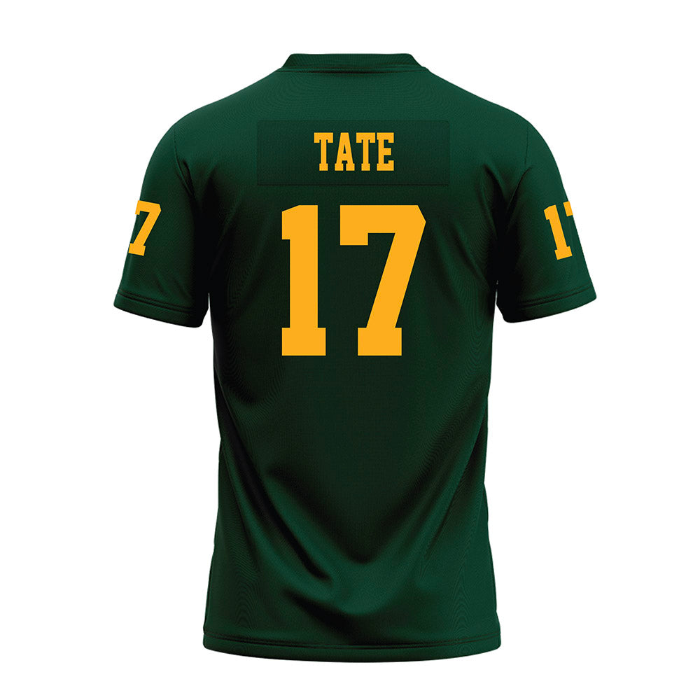 Wayne State - NCAA Football : Joseph Tate - Green Premium Football Jersey-1