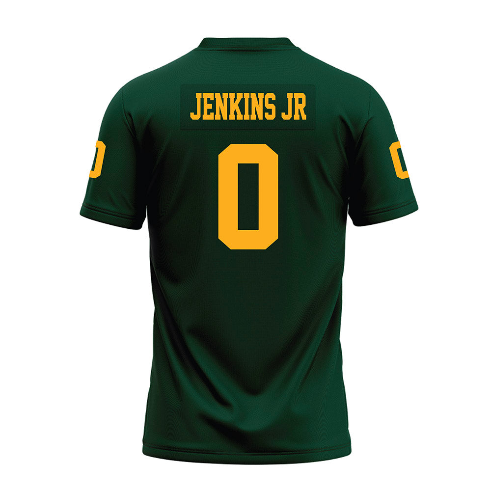 Wayne State - NCAA Football : Michael Jenkins jr - Green Premium Football Jersey-1