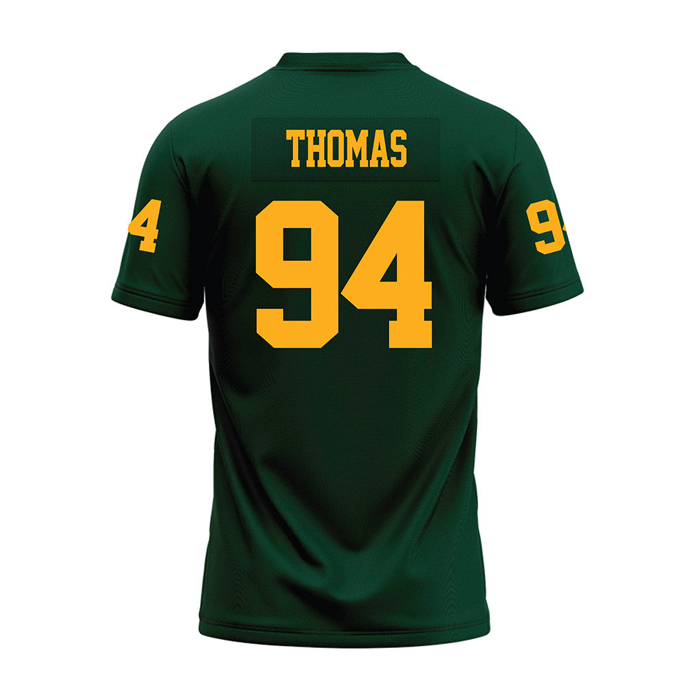 Wayne State - NCAA Football : Michael Thomas - Green Premium Football Jersey-1