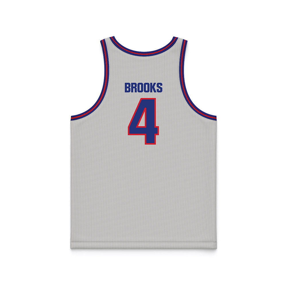 TN State - NCAA Men's Basketball : JC Brooks - Grey Basketball Jersey-1