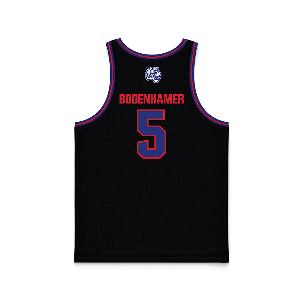 TN State - NCAA Men's Basketball : Maddux Bodenhamer - Black Basketball Jersey-1