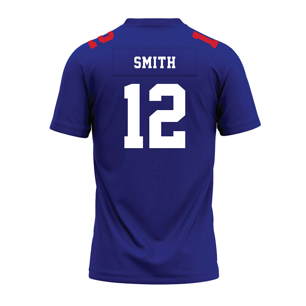 TN State - NCAA Football : Darius Smith - Blue Premium Football Jersey-1