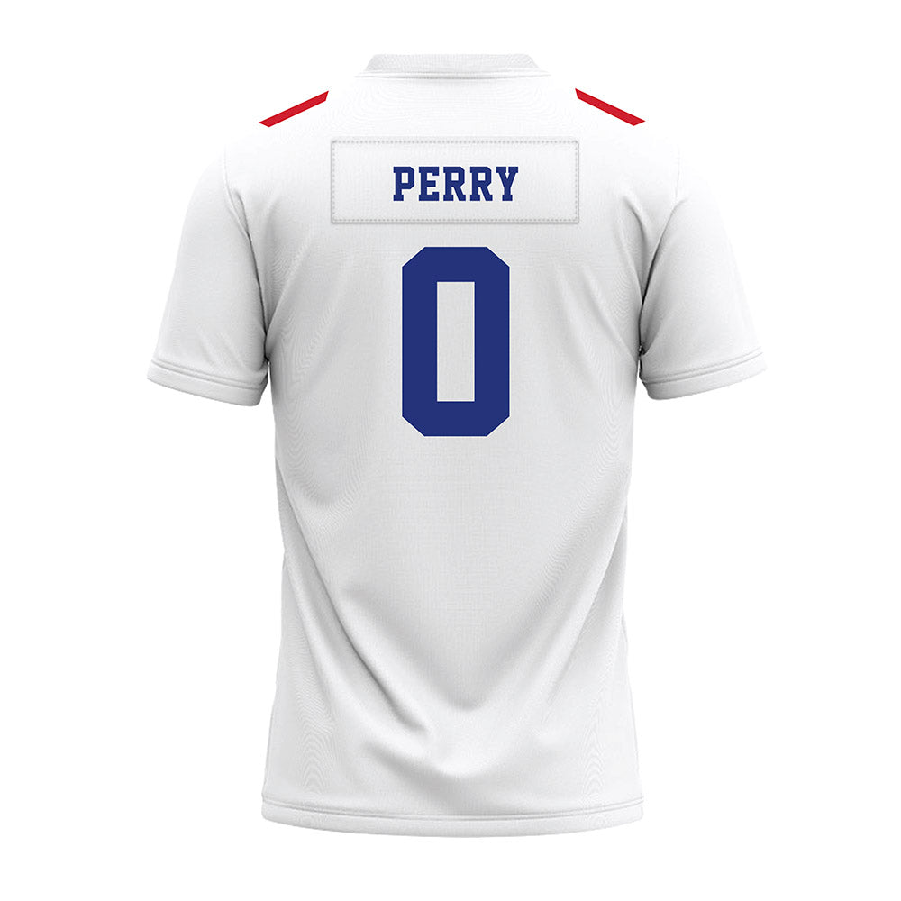 TN State - NCAA Football : Braelen Perry - White Premium Football Jersey-1