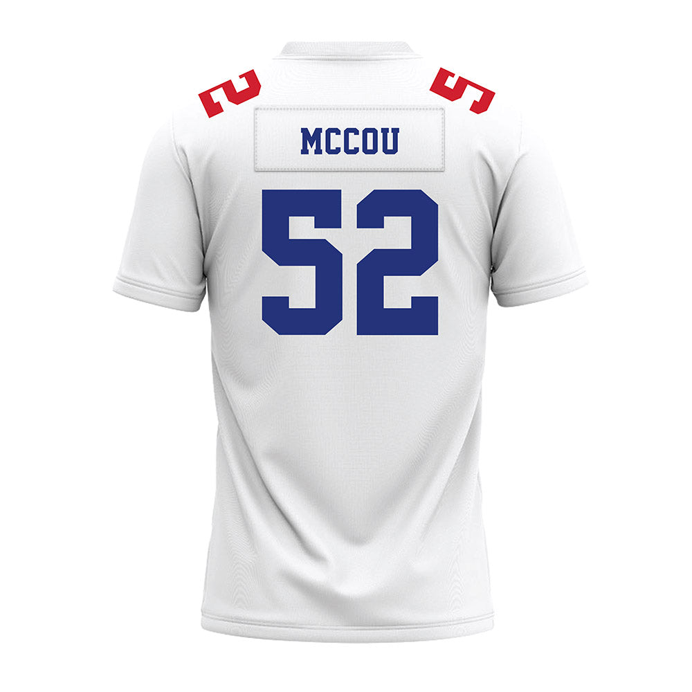 TN State - NCAA Football : KJ McCou - White Premium Football Jersey-1
