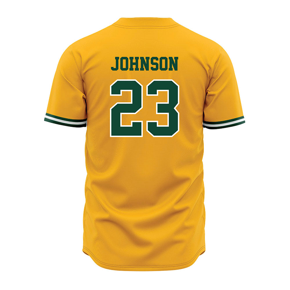 Baylor - NCAA Baseball : Ty Johnson - Gold Jersey-1