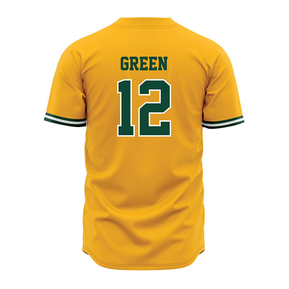 Baylor - NCAA Baseball : Mason Green - Gold Jersey-1