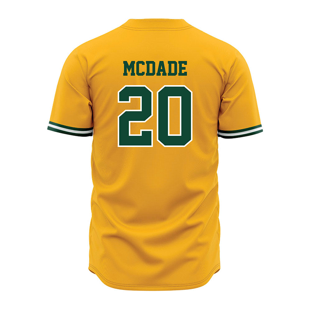 Baylor - NCAA Baseball : Cash McDade - Gold Jersey-1