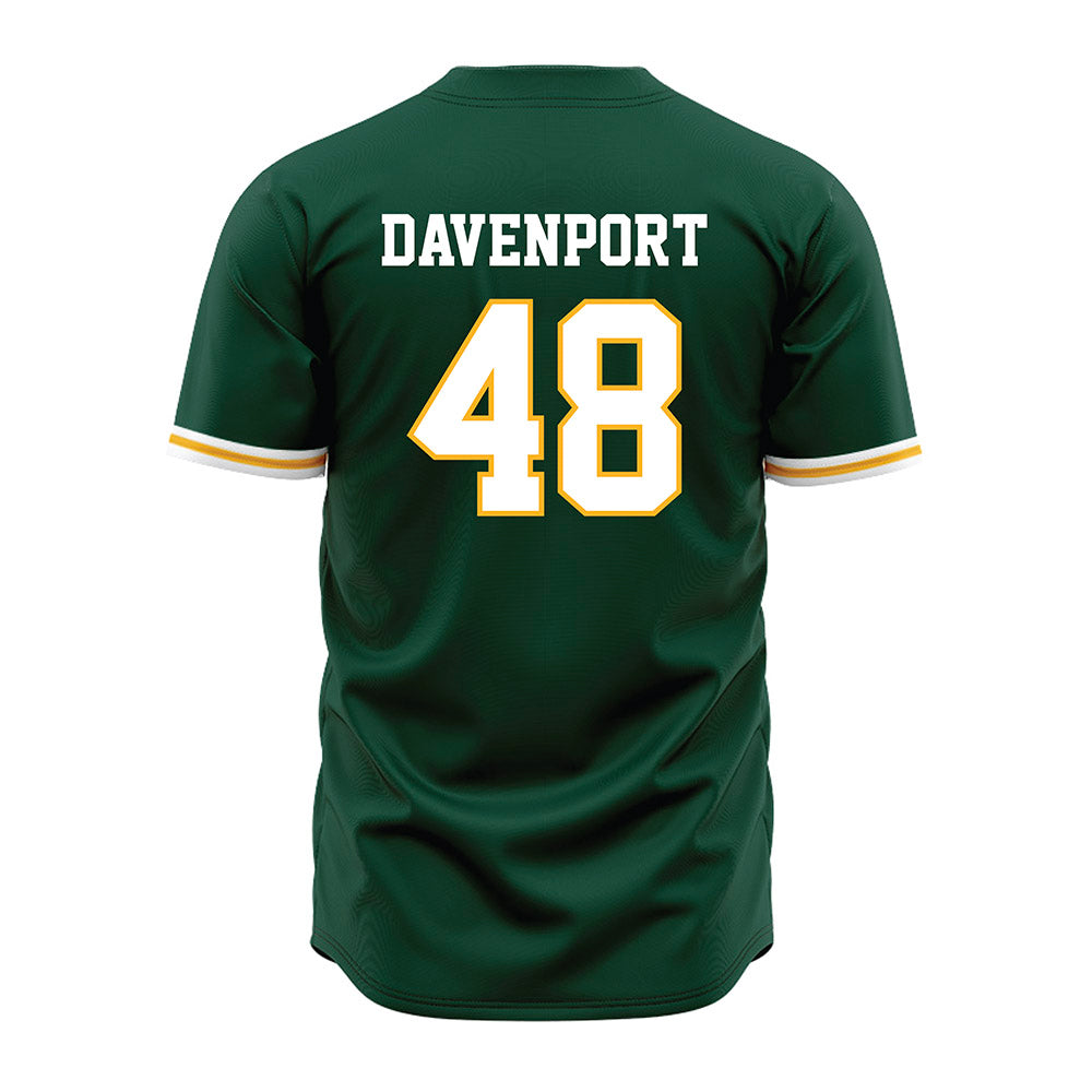 Baylor - NCAA Baseball : Lucas Davenport - Green Jersey-1